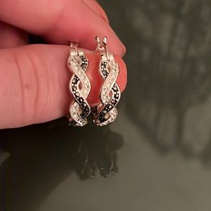 Small hoop earrings